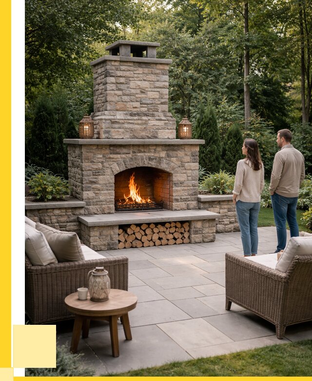 Уличные камины из кирпича в Ейске от 154590 р. | ЭриданЕск