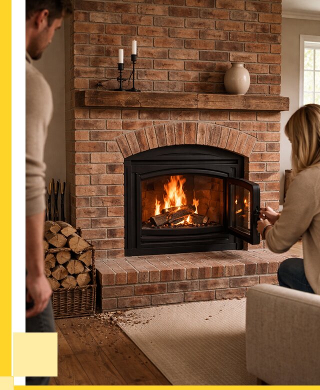 Кирпичные камины под ключ в Ейске от 154590 р. | ЭриданЕск