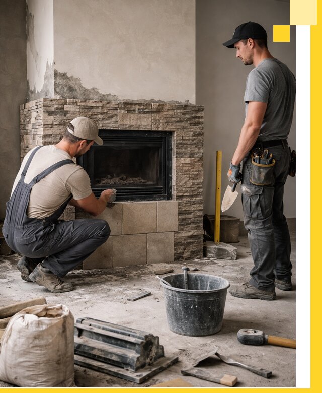 Камины под ключ в Ейске: проект, изготовление и монтаж