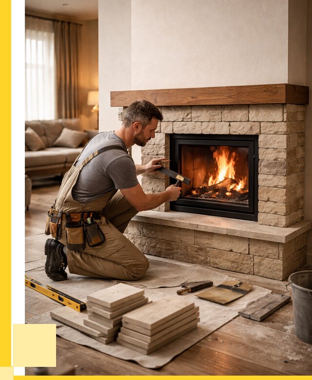 Строительство каминов в Ейске от 154590 р., ЭриданЕск - под ключ