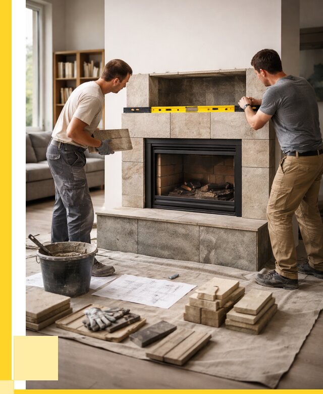 Монтаж каминов и установка в Ейске от 46377 р. | ЭриданЕск