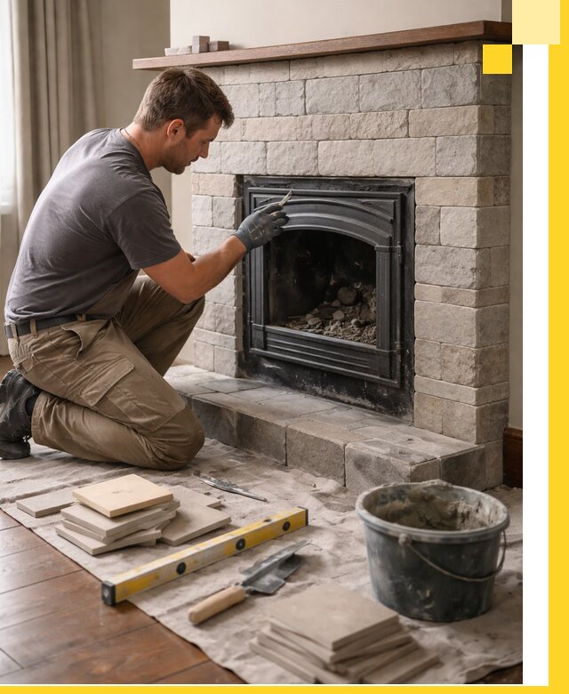 Профессиональный ремонт каминов в Ейске восстановление и сервис