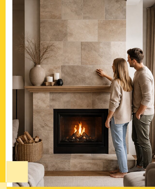 Облицовка каминов керамогранитом в Ейске от 4638 р. | ЭриданЕск