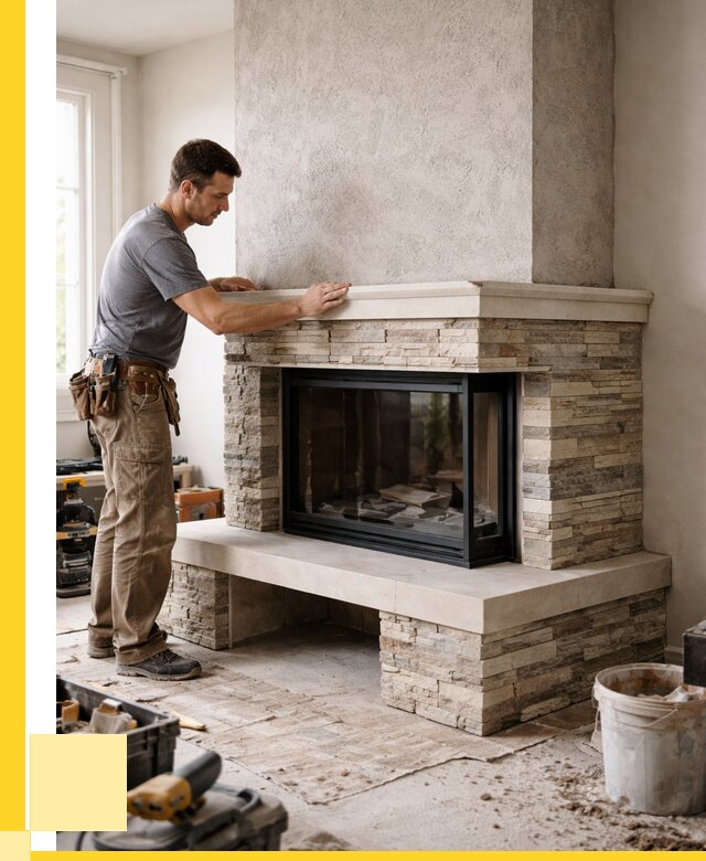 Изготовление каминов под ключ в Ейске от 154590 р. | ЭриданЕск