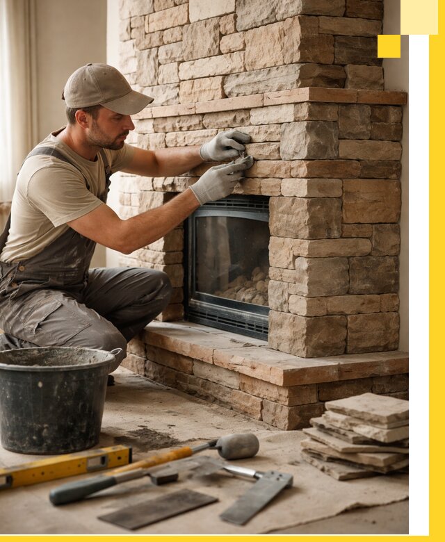 Проектирование и установка печей-каминов под ключ в Ейске