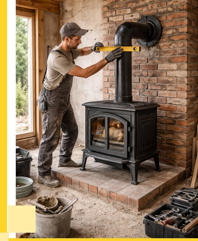 Монтаж печей установка банной печи в Ейске от 15459 р. | ЭриданЕск