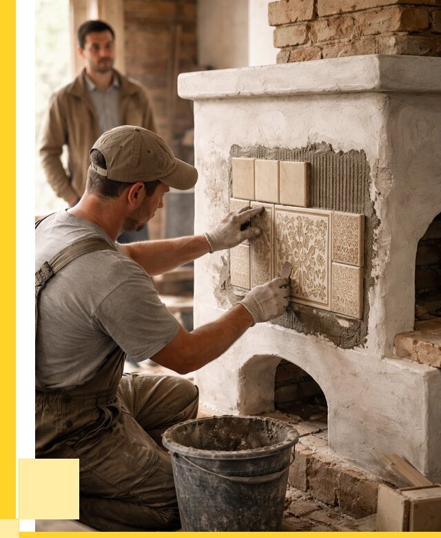 Отделка печей и банных печей в Ейске от 36071 р. | ЭриданЕск