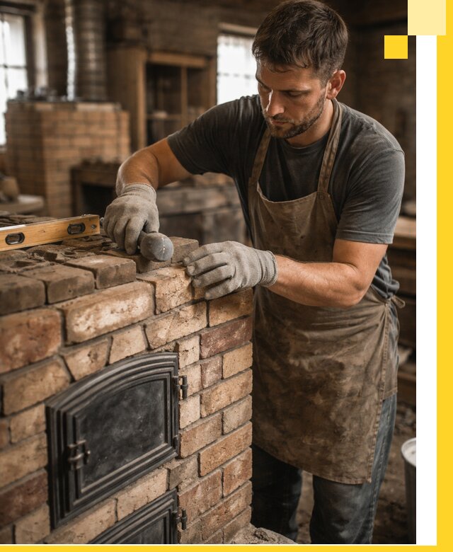 Изготовление печей на заказ в Ейске с проектом и монтажом