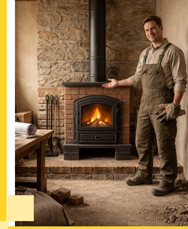 Печи отопительные из кирпича в Ейске от 82448 р., ЭриданЕск