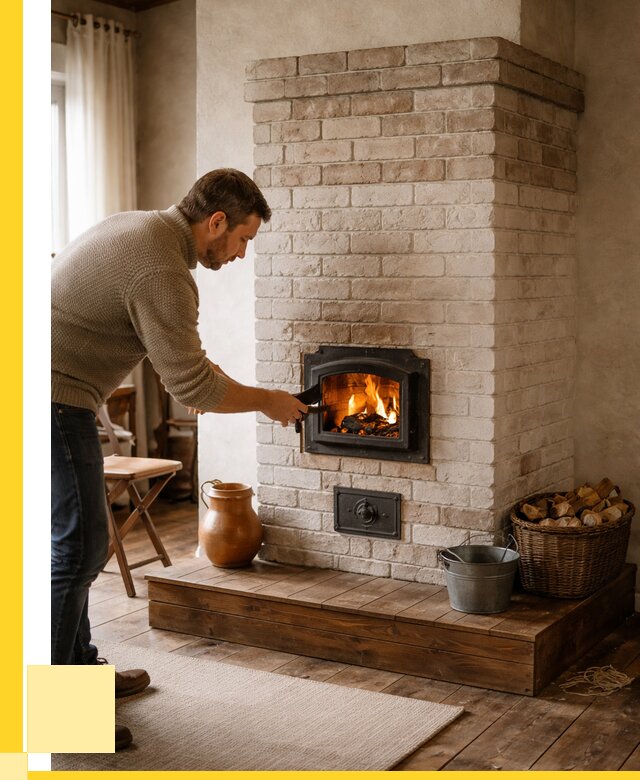 Печь голландка из кирпича в Ейске от 87601 р. | ЭриданЕск