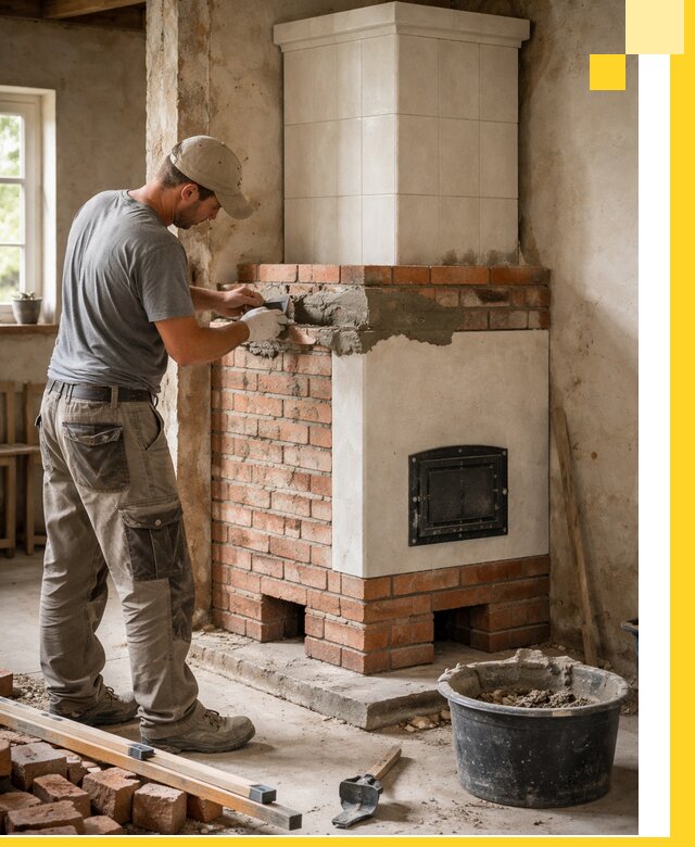 Изготовление и установка печей-голландок под ключ в Ейске