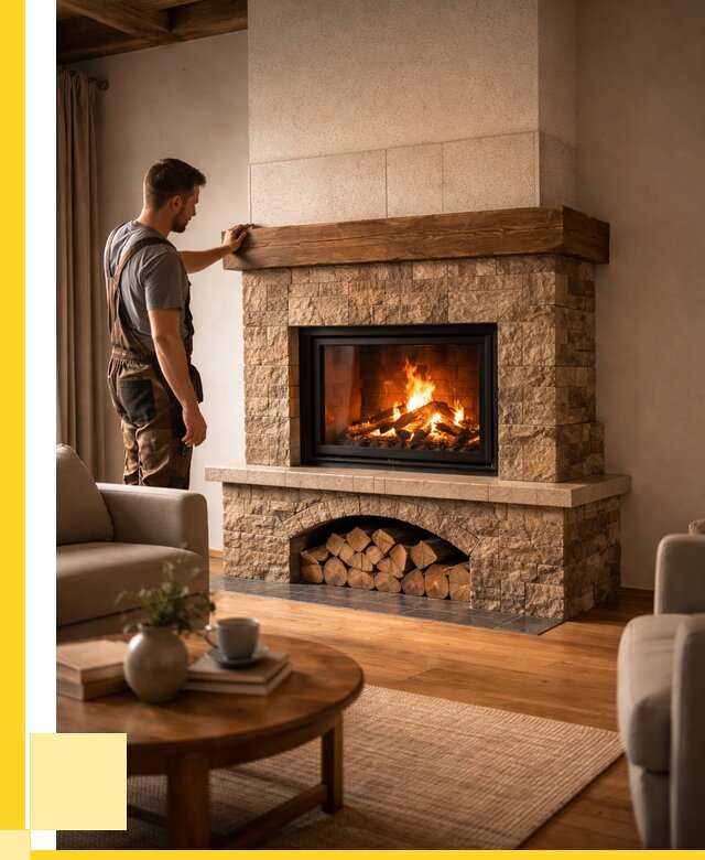 Печи камины для дома под ключ в Ейске от 56683 р. | ЭриданЕск