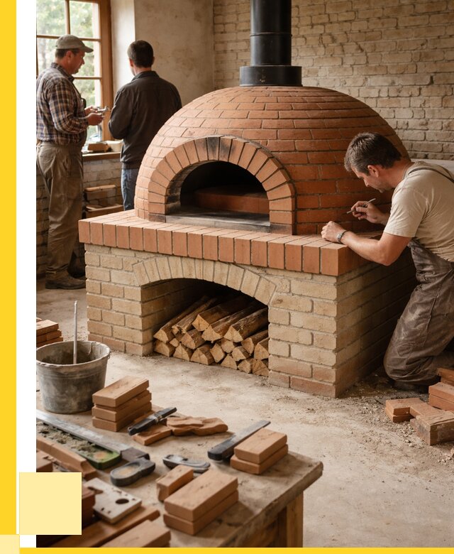 Помпейская печь дровяная для пиццы в Ейске | ЭриданЕск от 206120 р.