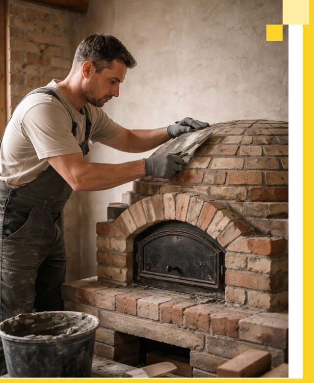 Изготовление и монтаж помпейских печей на заказ в Ейске