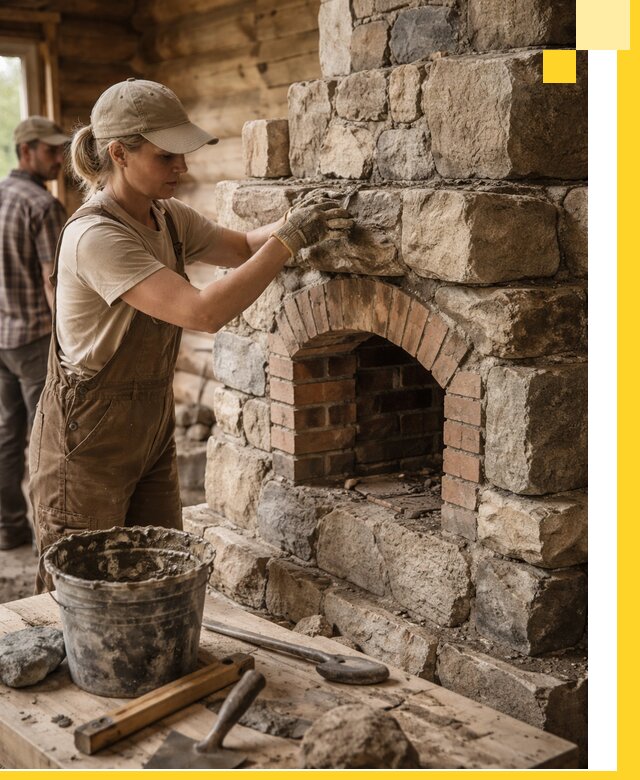 Каменные печи на заказ и монтаж в Ейске, долговечные решения