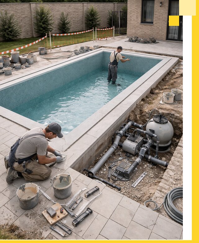 Строительство бассейнов под ключ в Ейске: проекты и монтаж