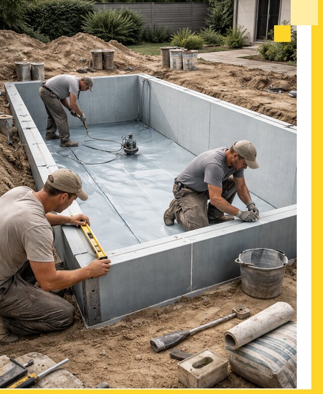 Профессиональный монтаж бассейнов под ключ в Ейске с гарантией