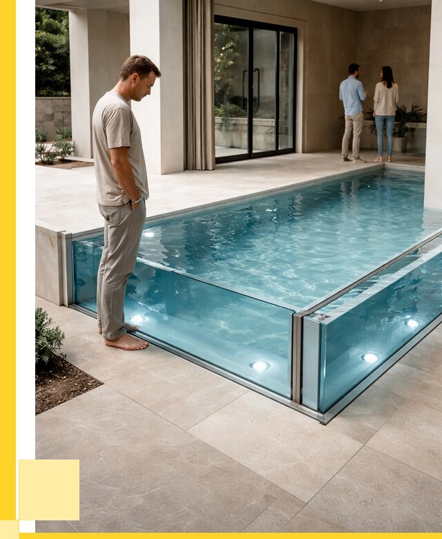 Стеклянные бассейны в Ейске от 1236720 р. | ЭриданЕск — мозаика