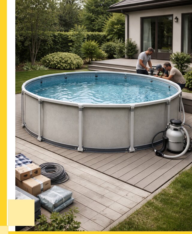 Купить каркасные бассейны в Ейске от 46377 р. | ЭриданЕск