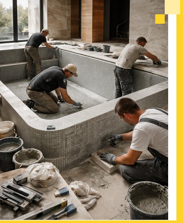 Строительство и установка СПА бассейнов под ключ в Ейске