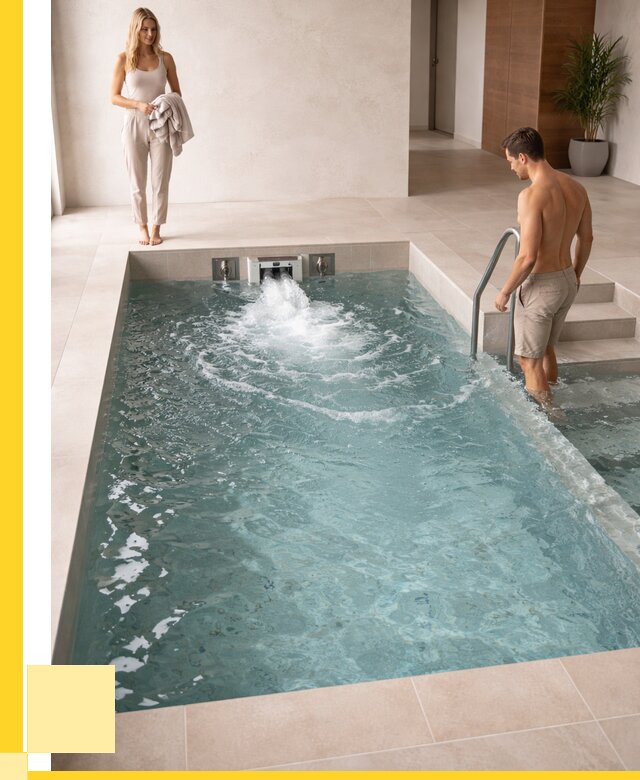 Бассейн с противотоком в Ейске от 257650 р. | ЭриданЕск