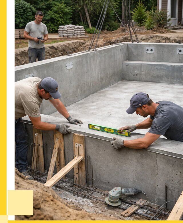 Монтаж чаши бассейна в Ейске под ключ от 257650 р., ЭриданЕск