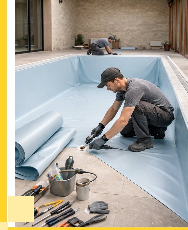 Пленка ПВХ для бассейнов в Ейске от 2577 р. | ЭриданЕск