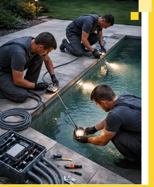 Профессиональное освещение бассейнов в Ейске: дизайн и монтаж