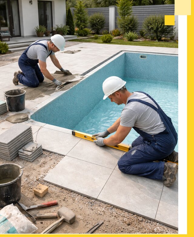 Строительство и монтаж плавательных бассейнов под ключ в Ейске