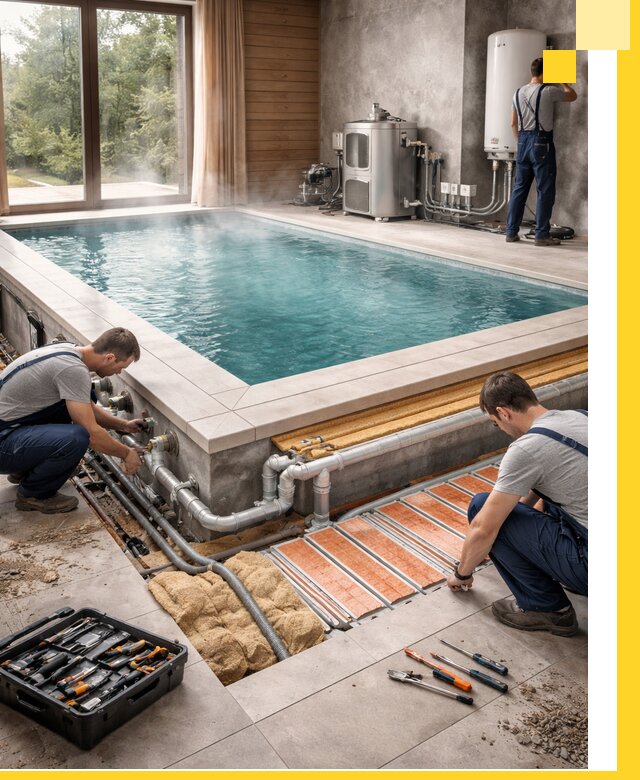 Проектирование и строительство тёплых бассейнов в Ейске