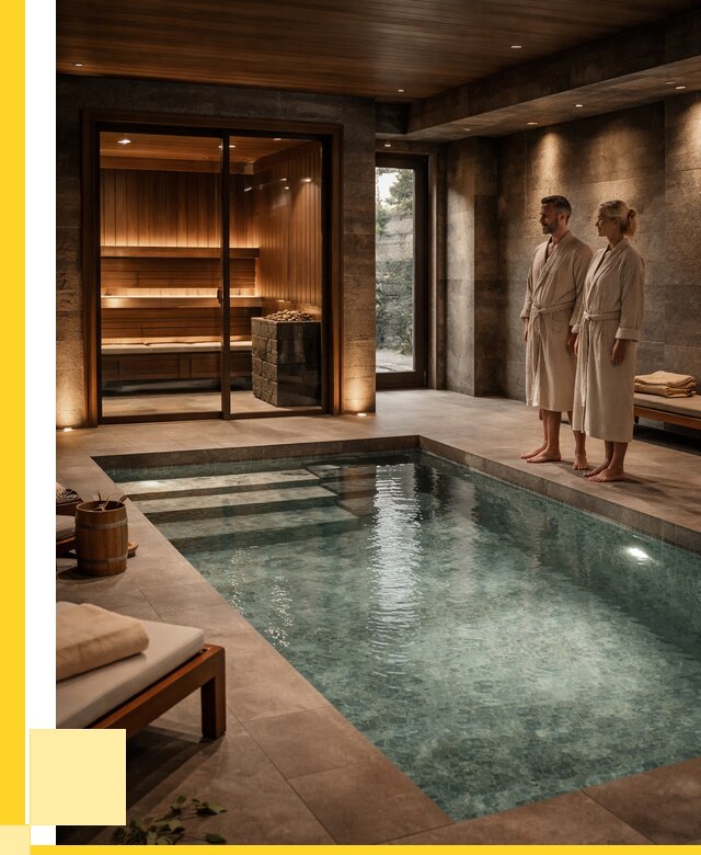 Сауна с большим бассейном в Ейске от 1236720 р. ЭриданЕск