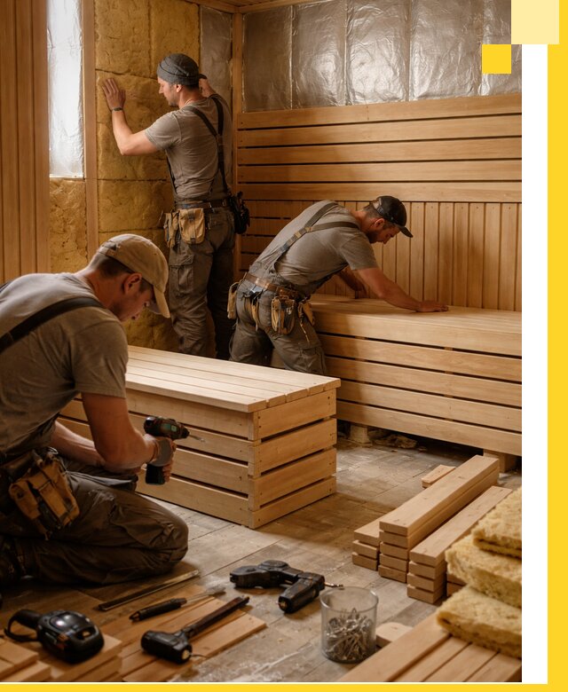 Профессиональное строительство саун под ключ в Ейске