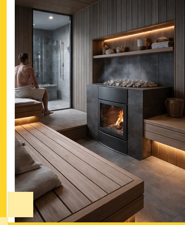 Проект сауны в частном доме в Ейске от 36071 р. | ЭриданЕск