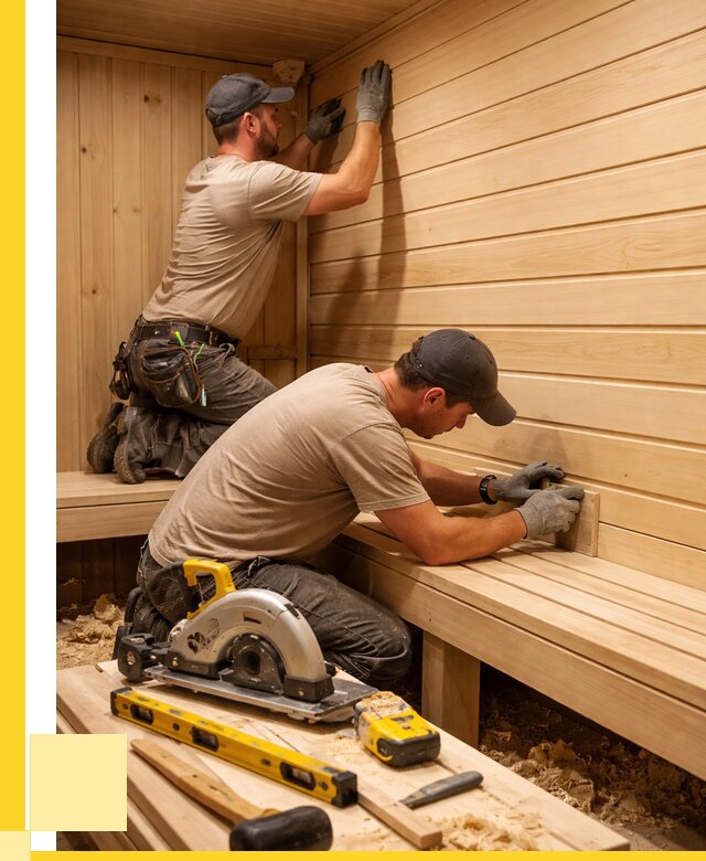 Обшивка саун вагонкой в Ейске от 2577 р. | ЭриданЕск