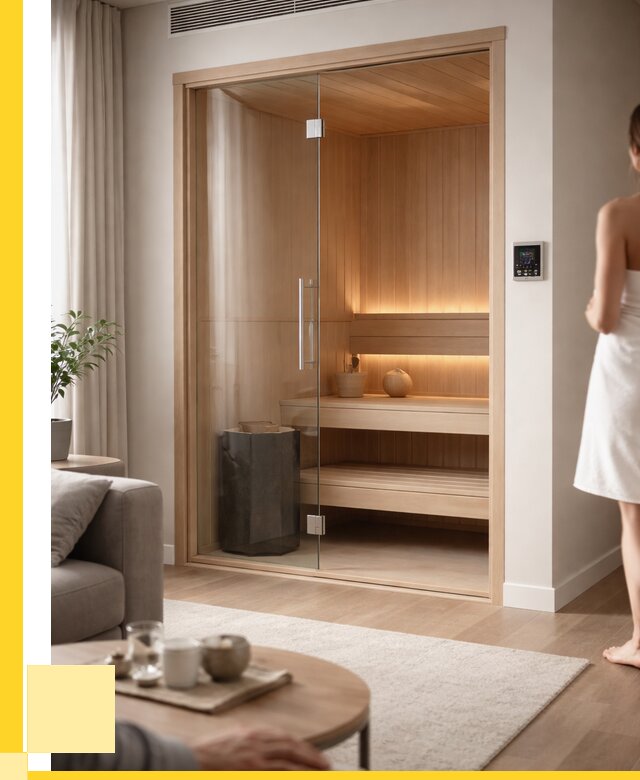 Сауна в квартире под ключ в Ейске от 123672 р. ЭриданЕск