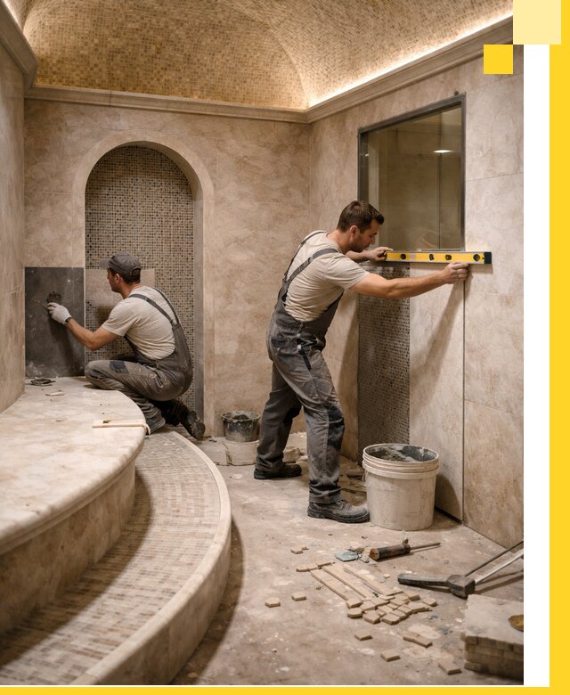 Проектирование и строительство саун с хамамом под ключ в Ейске