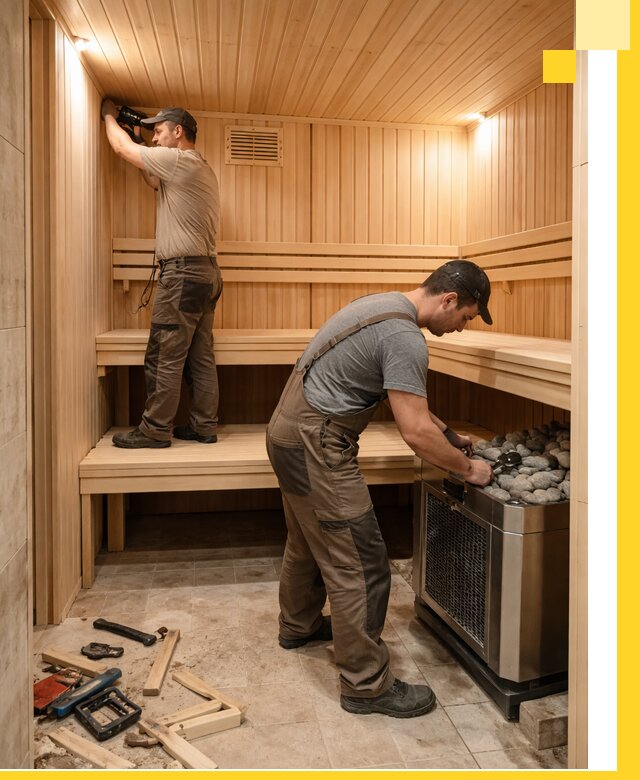 Купить сауну под ключ в Ейске с монтажом и гарантией