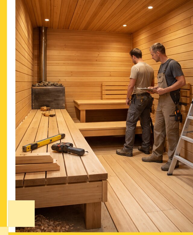 Отделка бань и саун в Ейске по цене от 4638 р. | ЭриданЕск