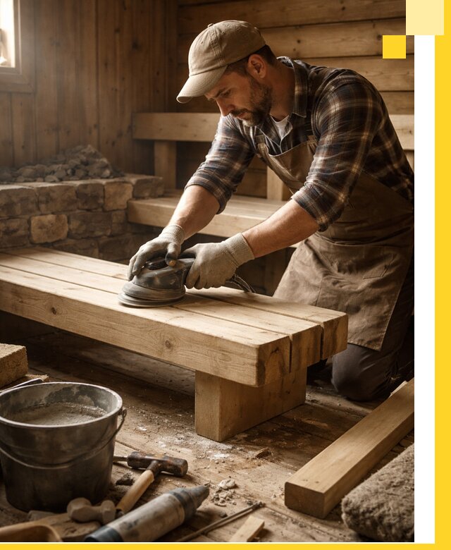 Ремонт бань под ключ в Ейске с гарантией качества и сроков