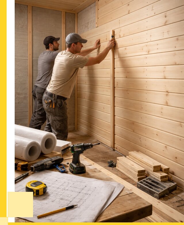 Обшивка бани вагонкой в Ейске от 1237 р., ЭриданЕск