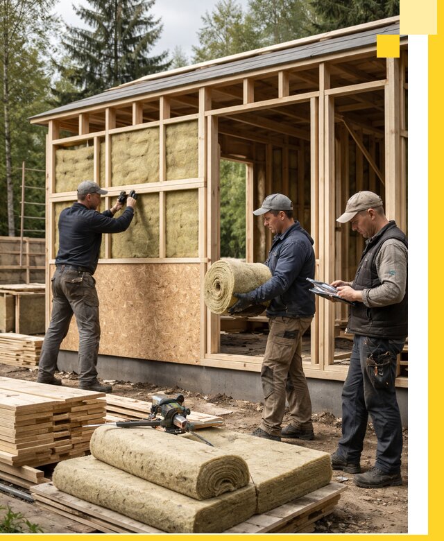 Проектирование и строительство каркасных бань в Ейске под ключ