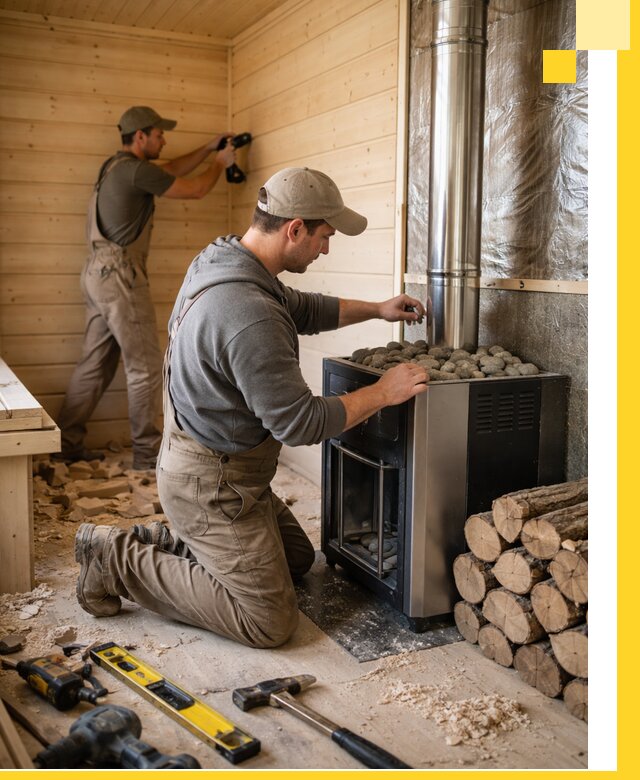 Строительство деревянных бань под ключ в Ейске проекты и монтаж