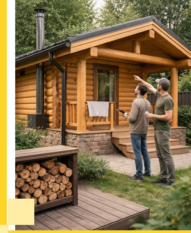 Бани для дачи под ключ в Ейске от 257650 р. | ЭриданЕск