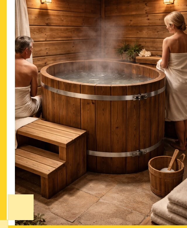 Бани с купелью под ключ в Ейске от 463770 р. | ЭриданЕск