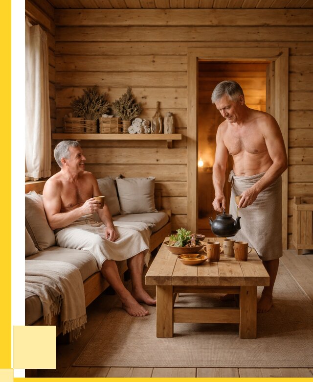 Бани с комнатой отдыха под ключ в Ейске от 463770 р. | ЭриданЕск