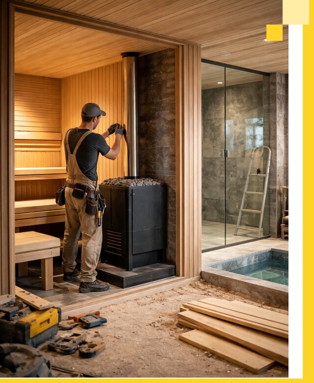 Полное строительство банных комплексов под ключ в Ейске