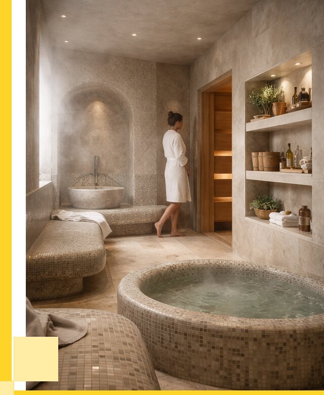 Строительство бани с хамамом в Ейске от 772950 р. | ЭриданЕск