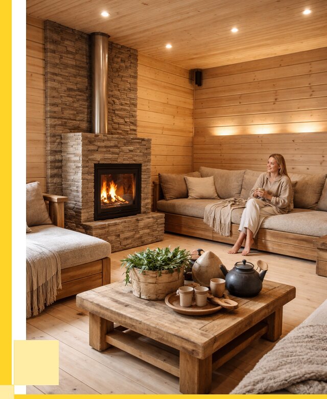 Проект бани с комнатой отдыха в Ейске от 36071 р. | ЭриданЕск