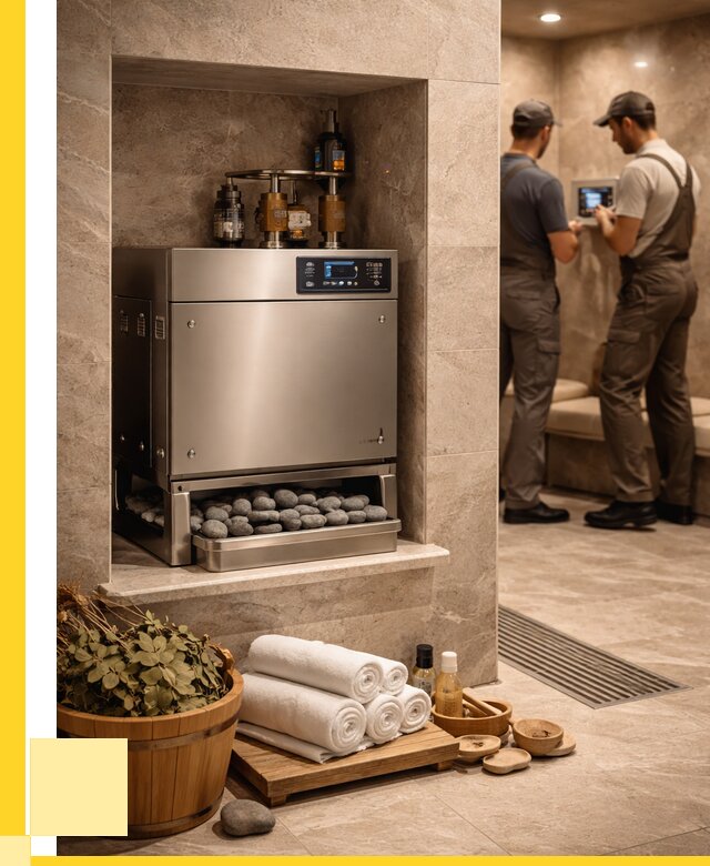 Парогенераторы для хамама в Ейске от 77295 р. | ЭриданЕск