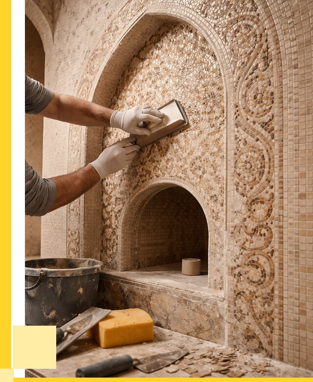 Мозаика для хамама в Ейске под ключ от 5153 р. | ЭриданЕск